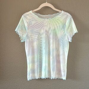Pastel Tie-Dye Top